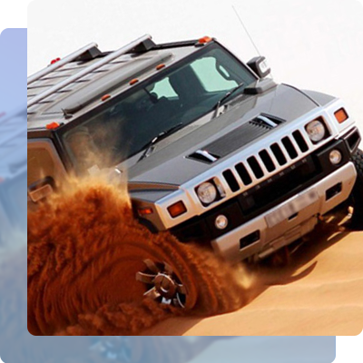 Dubai desert safari with hummer