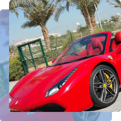 Service rental car Dubai